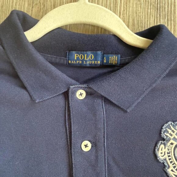 Polo Ralph Lauren Women's Navy and Blue Dress - Picture 4 of 7